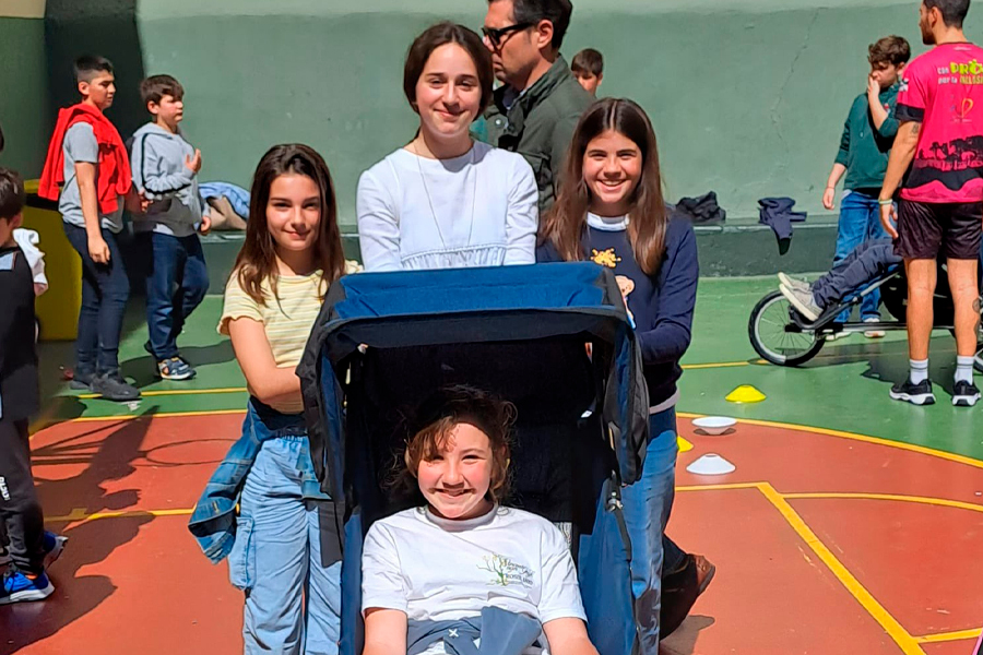 Visita de PROI al Colegio San Agustín