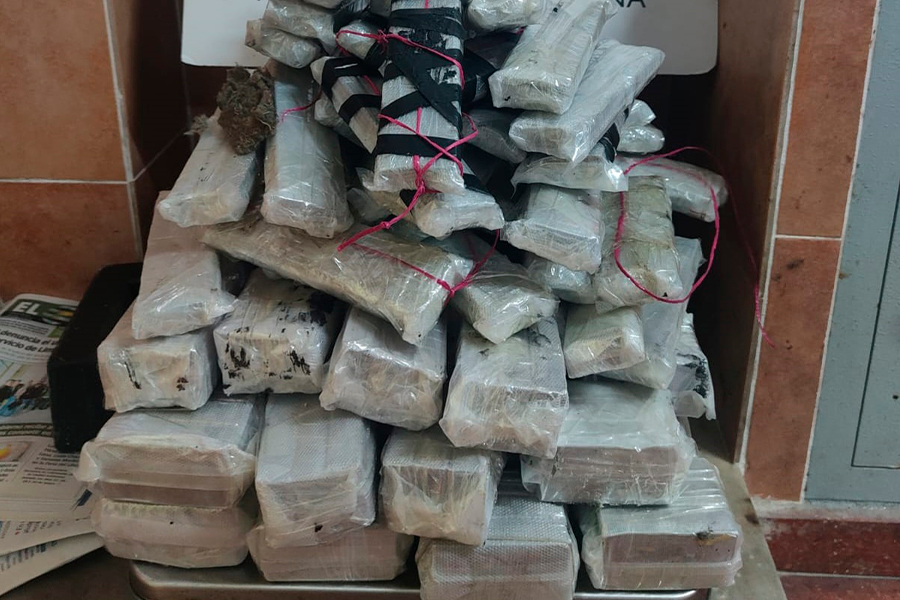 Droga aprehendida por la Guardia Civil