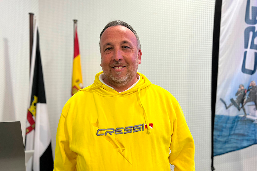 Javier Galán, del Centro de Buceo Burbujas / Archivo