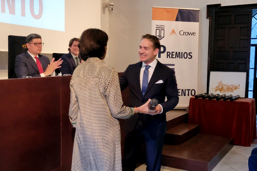 El presidente de la Cámara durante la entrega de Premios