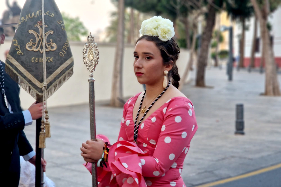 Los rocieros ceutíes se despiden de la Virgen de África / Laura Ortiz