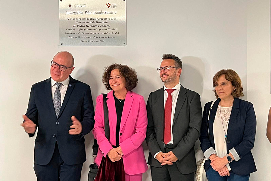 Inauguración del nuevo aulario 'Pilar Aranda' en el Campus / Daniel Hernández