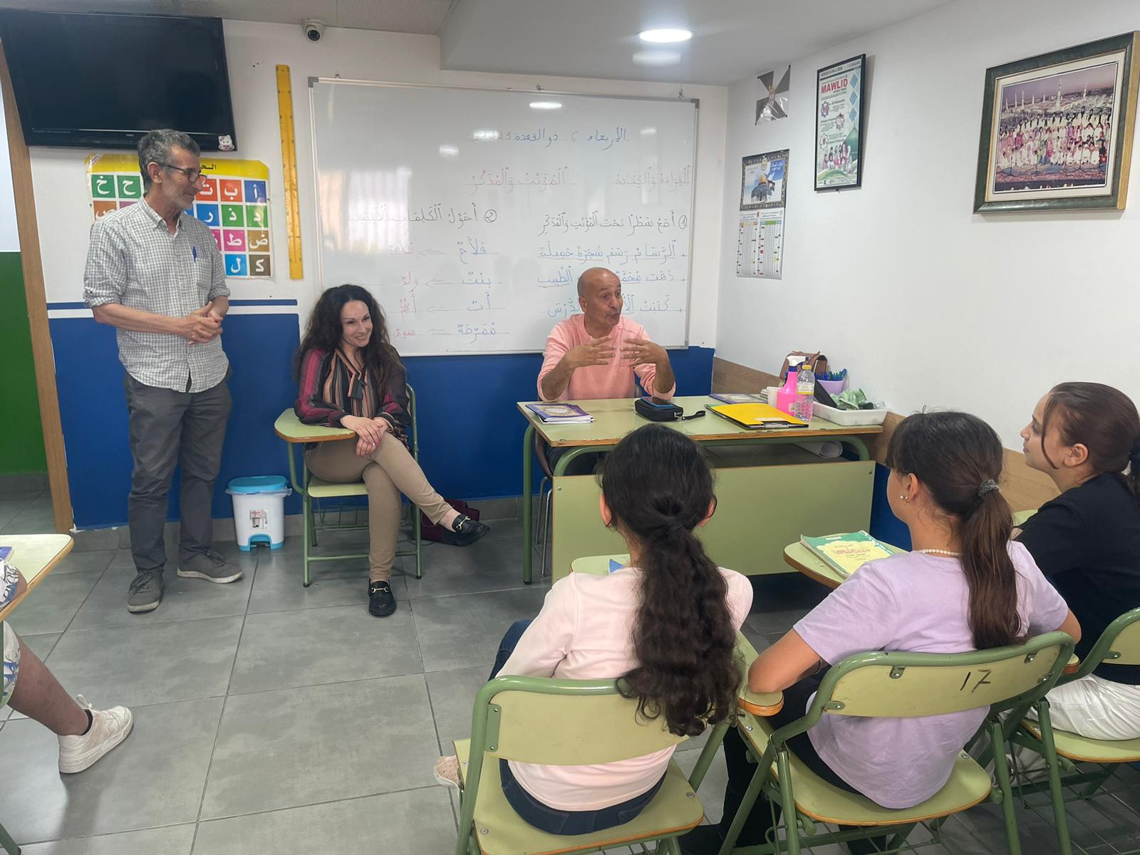 Momento de la charla/ cedida
