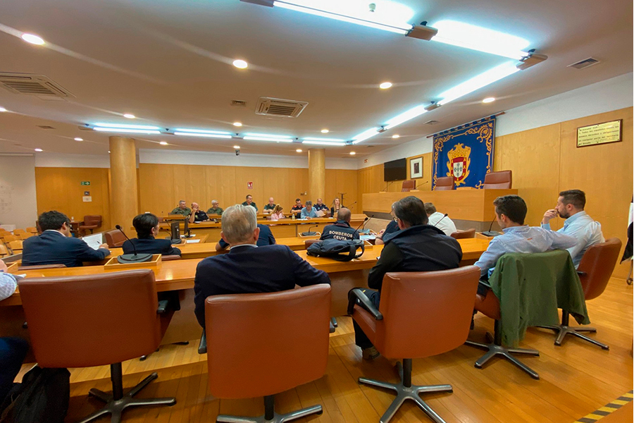 Reunión de Medio Ambiente para la prevención y lucha contra incendios