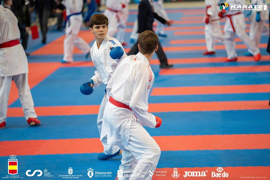 Participación del Sepai karate en la Youth League en A Coruña