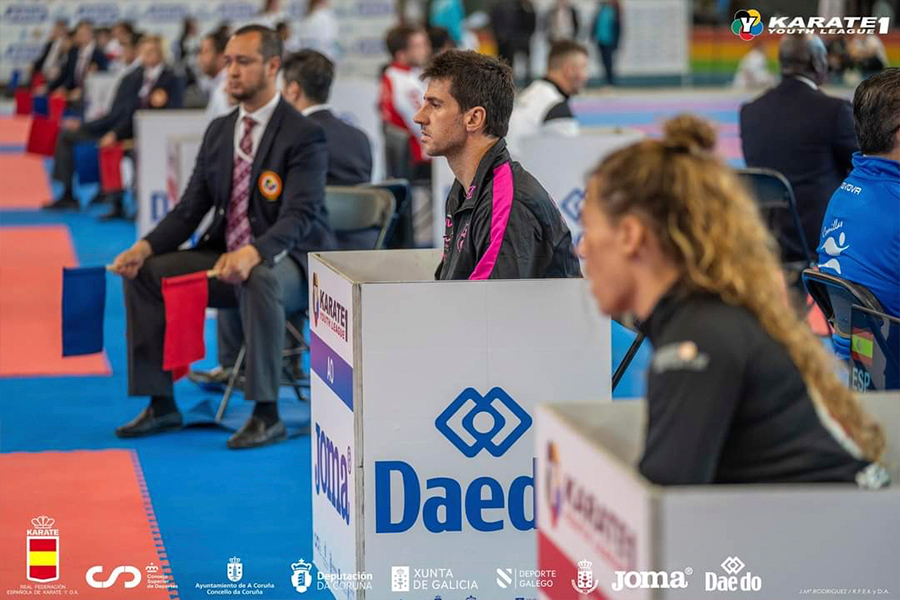 Participación del Sepai karate en la Youth League en A Coruña