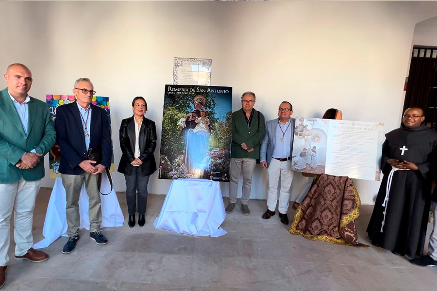 Presentación de los actos de la Romería de San Antonio. Foto: ceutatv