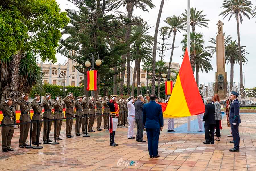 Conmemoración del Día de las Fuerzas Armadas por la Casa de Ceuta en Melilla / Cedida