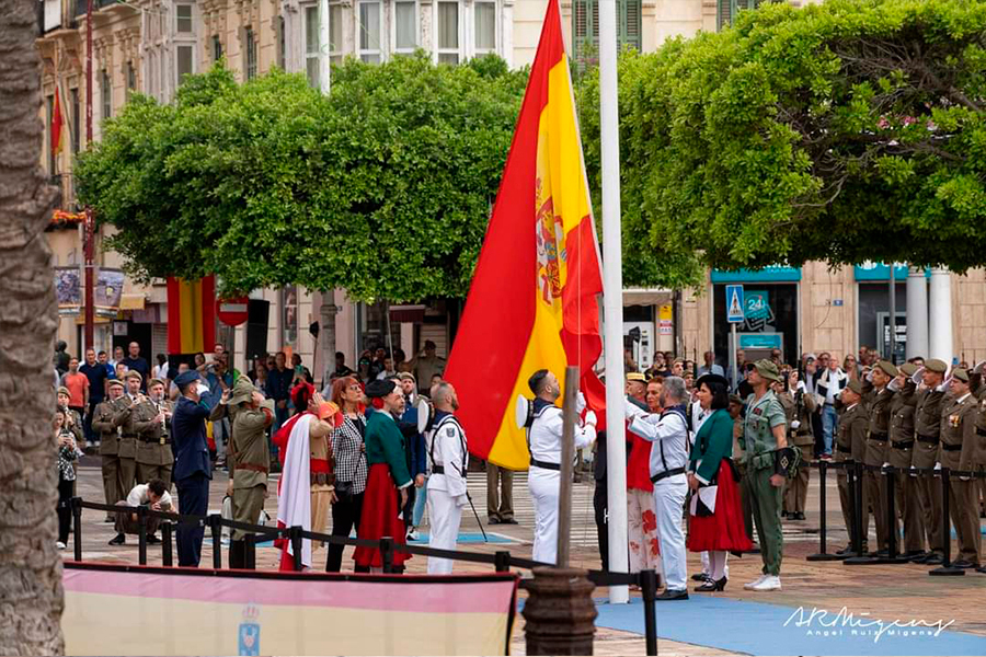 Conmemoración del Día de las Fuerzas Armadas por la Casa de Ceuta en Melilla / Cedida
