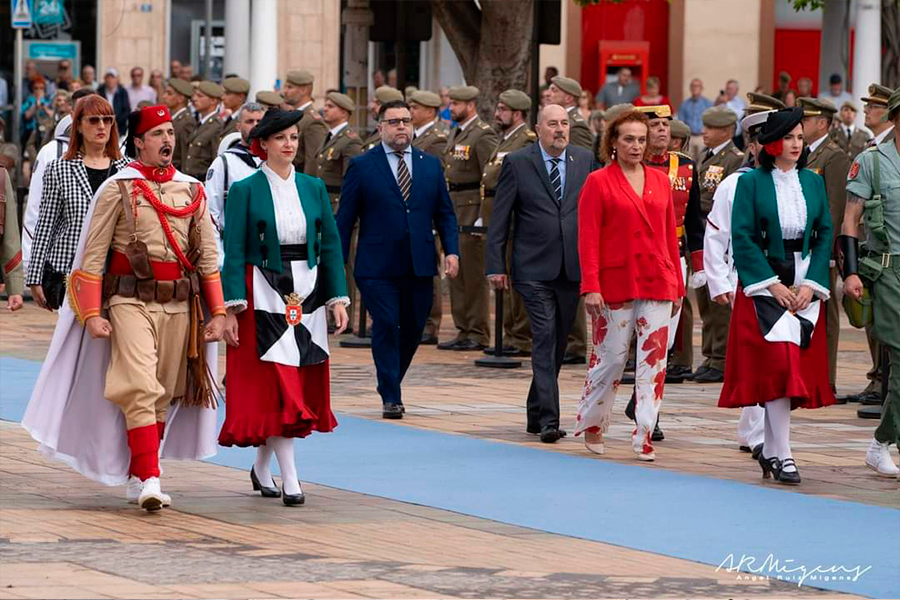 Conmemoración del Día de las Fuerzas Armadas por la Casa de Ceuta en Melilla / Cedida