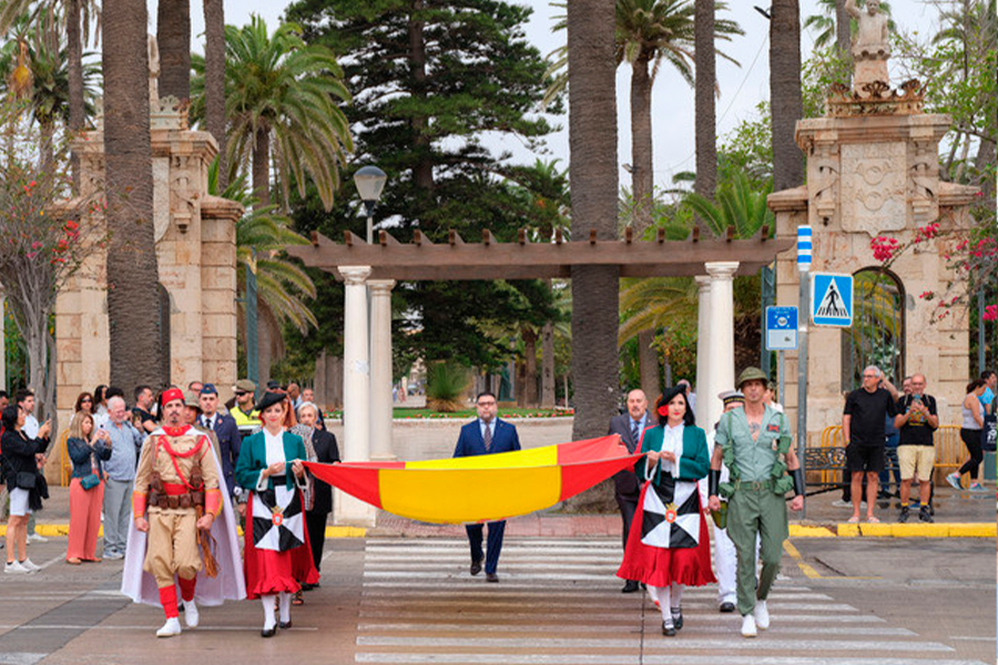 Conmemoración del Día de las Fuerzas Armadas por la Casa de Ceuta en Melilla / Cedida