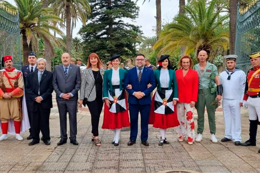 Conmemoración del Día de las Fuerzas Armadas por la Casa de Ceuta en Melilla / Cedida