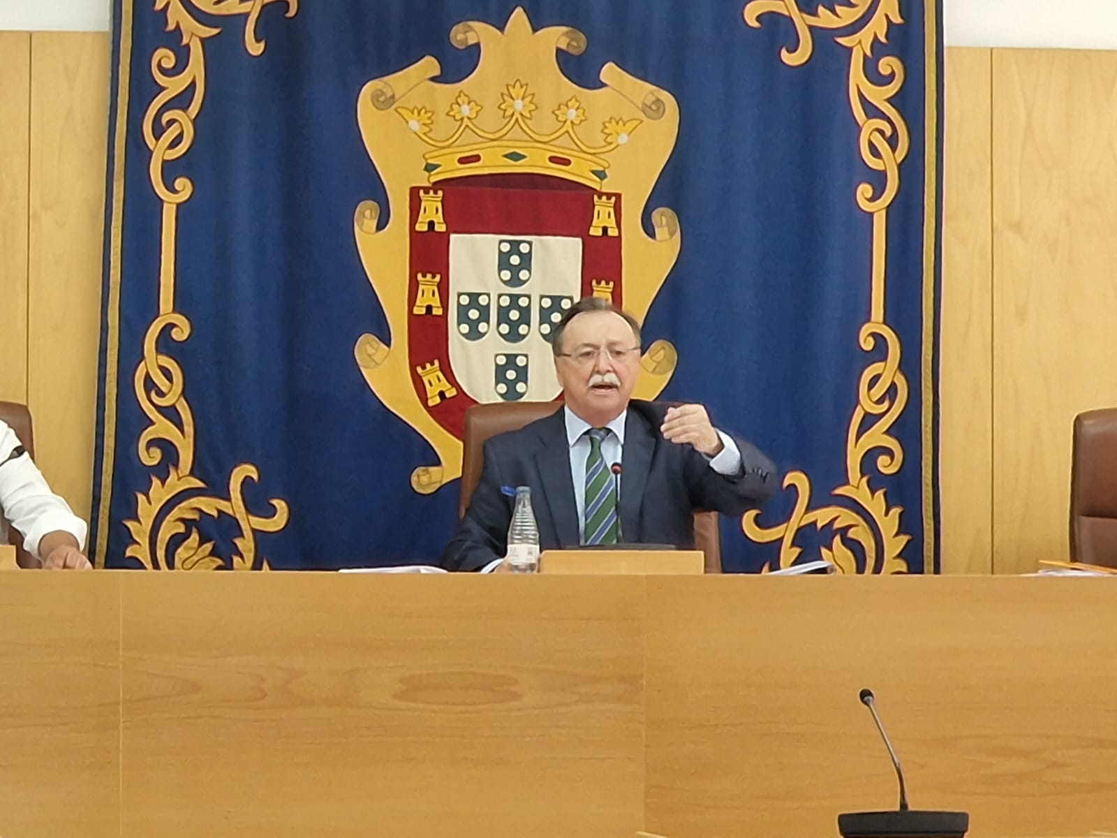 Vivas en un momento de la discusión sobre Brigadas Verdes