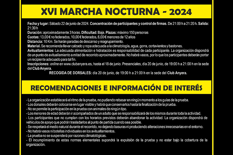 MARCHA NOCTURNA 2024