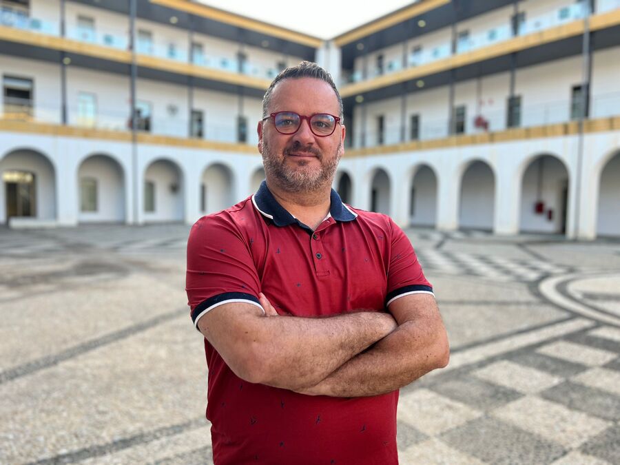 David Muñoz Arbona, vocal de la Escuela de Arte / Daniel Hernández