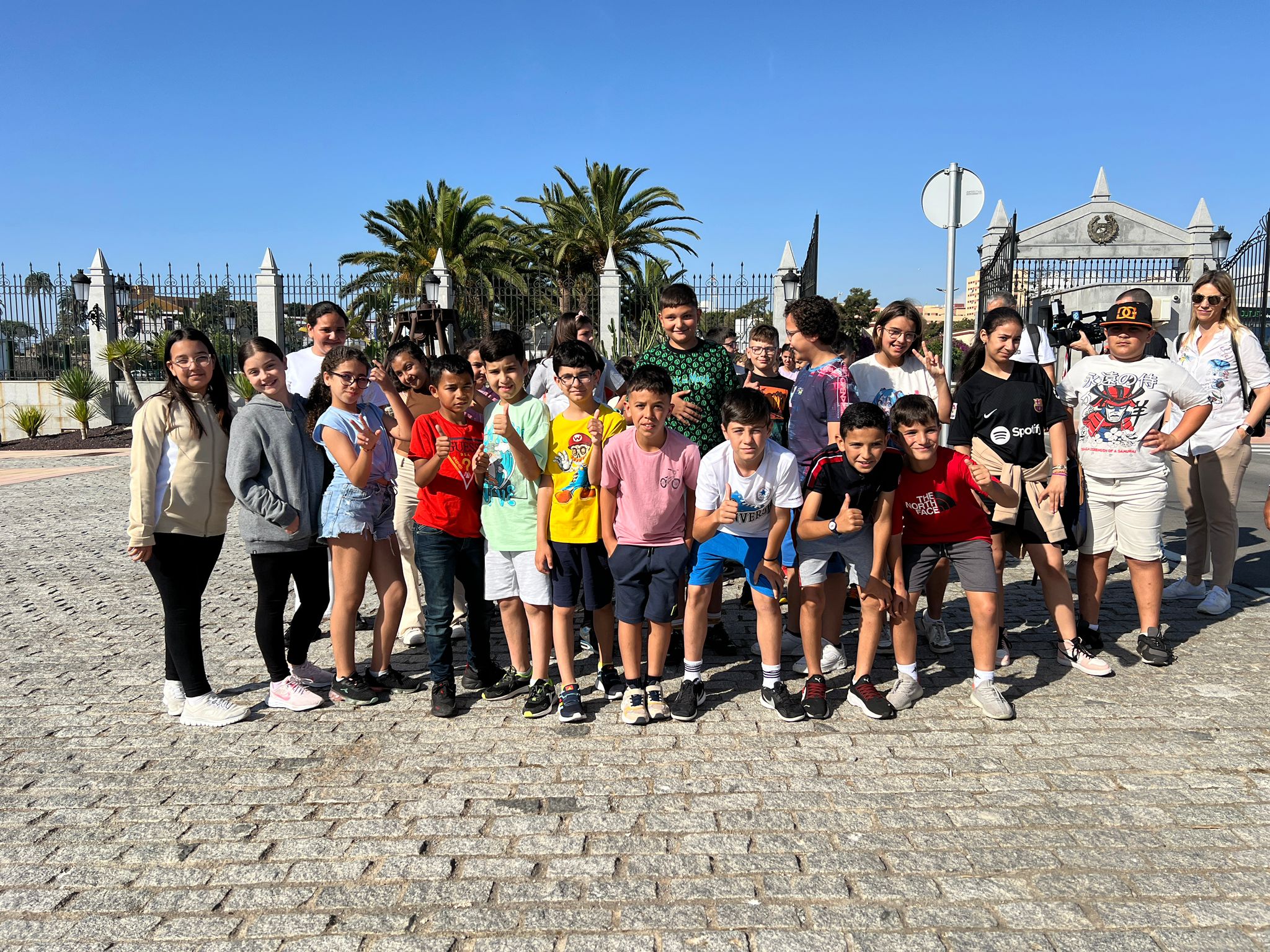 Alumnos de seis centros educativos pasarán por el Muelle de España/ Dani Hernández