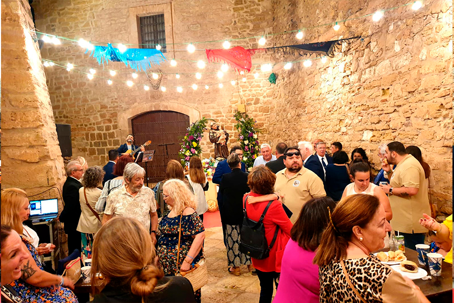 Acto en honor de San Antonio en la Casa de Ceuta en Melilla