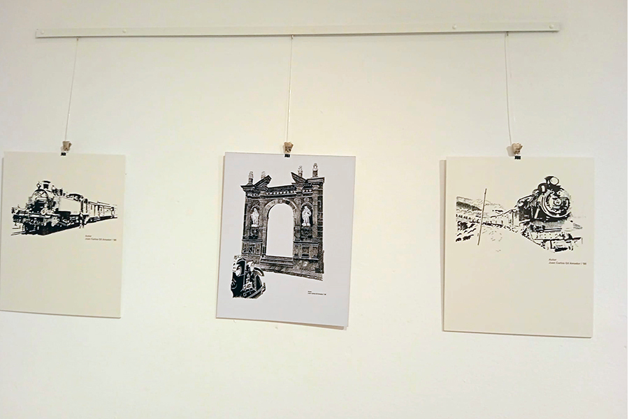 Inauguración de la Exposición de Juan Carlos Gil