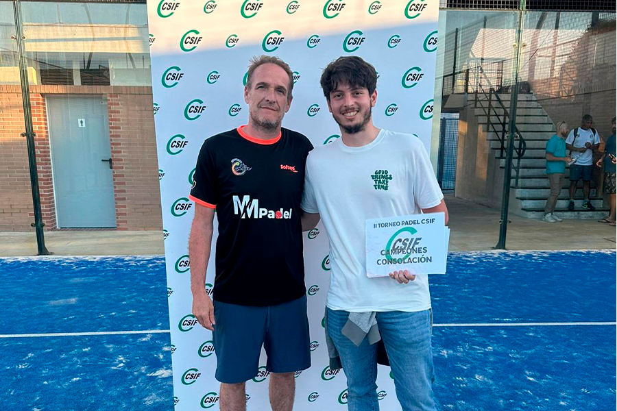 Ganadores Padel CSIF 5