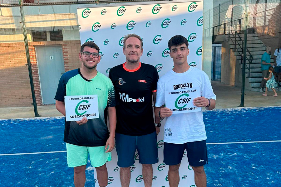 Ganadores Padel CSIF 7