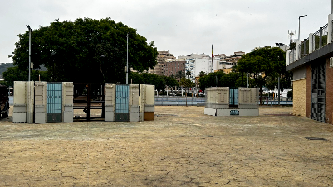 Comienza el montaje del alumbrado para las Fiestas Patronales (2)