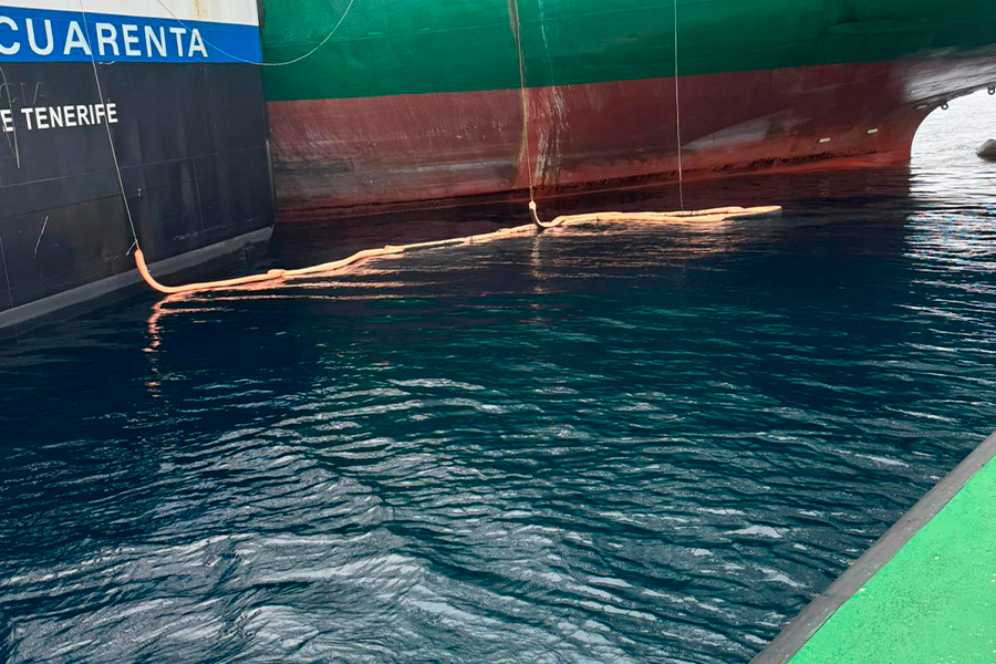 Vertido en las cercanías de Ceuta