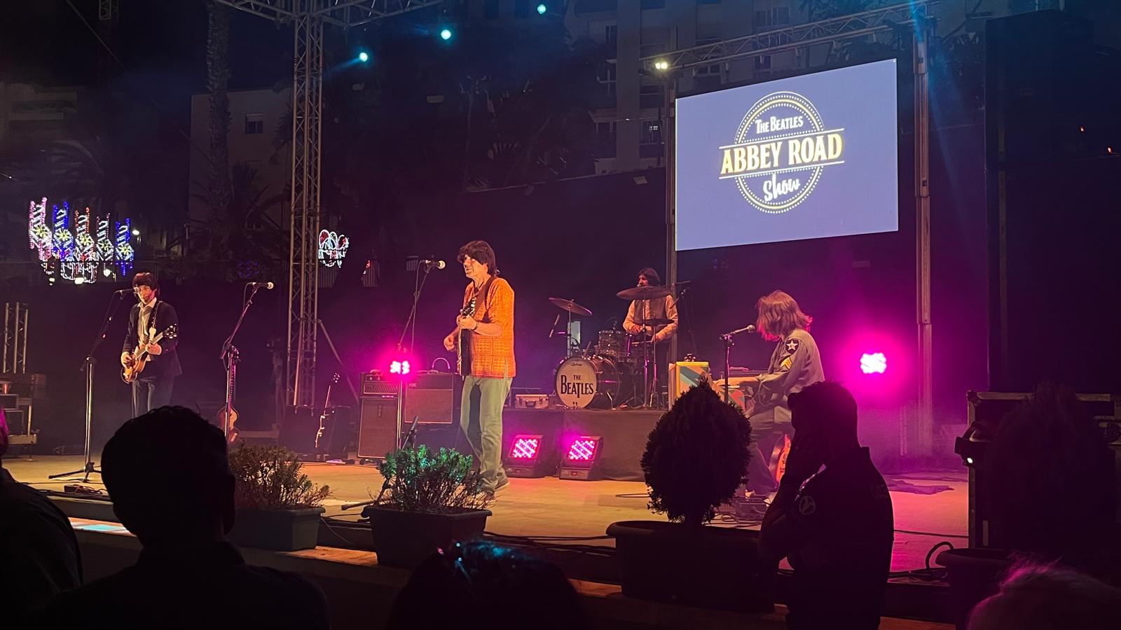 Abbey Road tras el cambio de vestuario en el concierto de la Feria