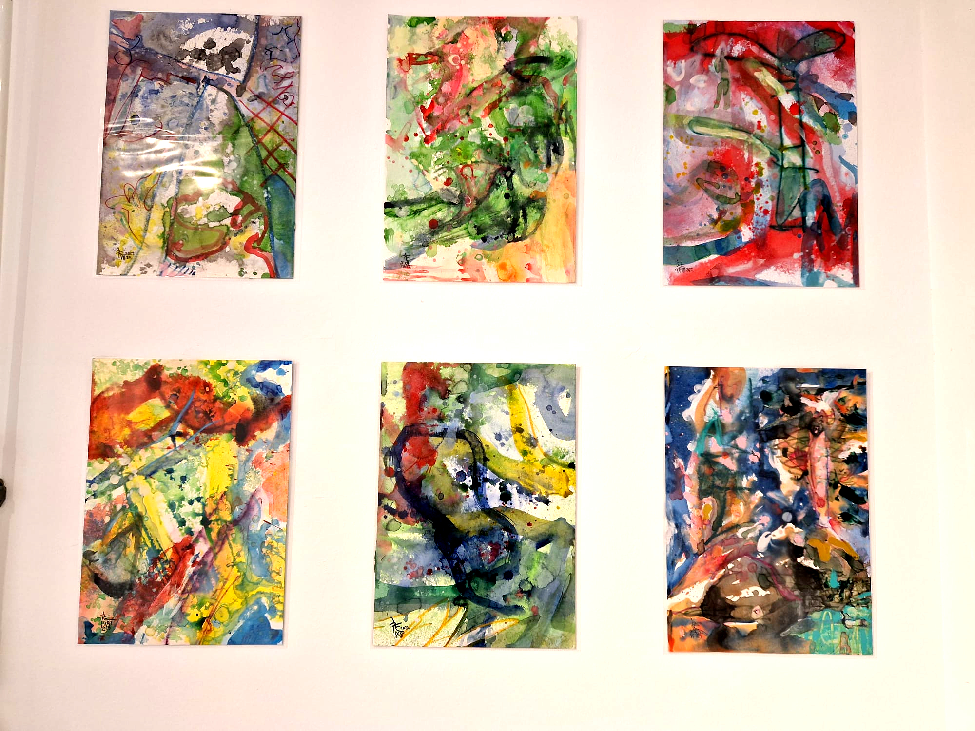'Frisos', expresionismo abstracto en el Museo del Revellín de la mano de Pedro Eguiluz (1)