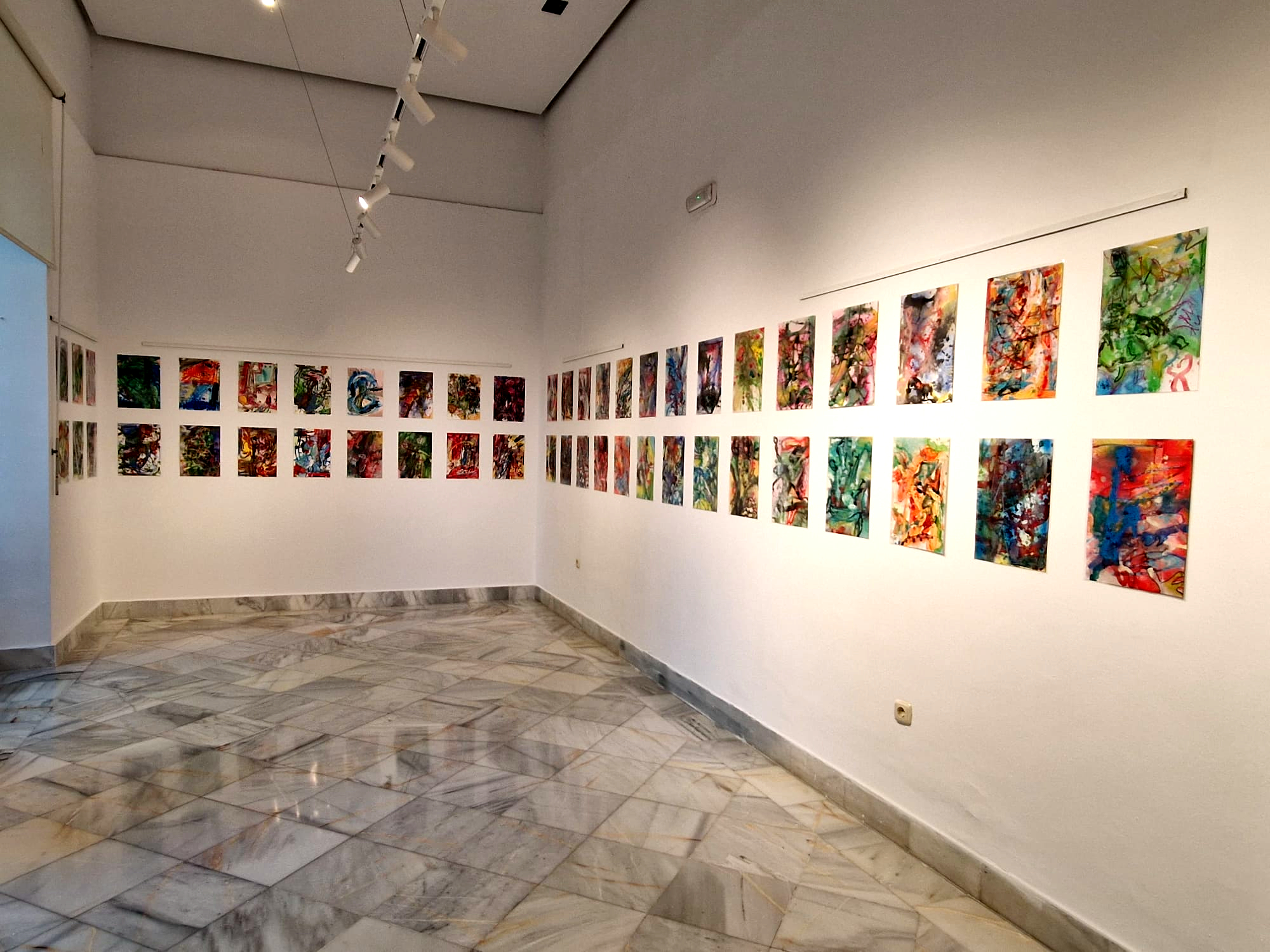 'Frisos', expresionismo abstracto en el Museo del Revellín de la mano de Pedro Eguiluz (3)