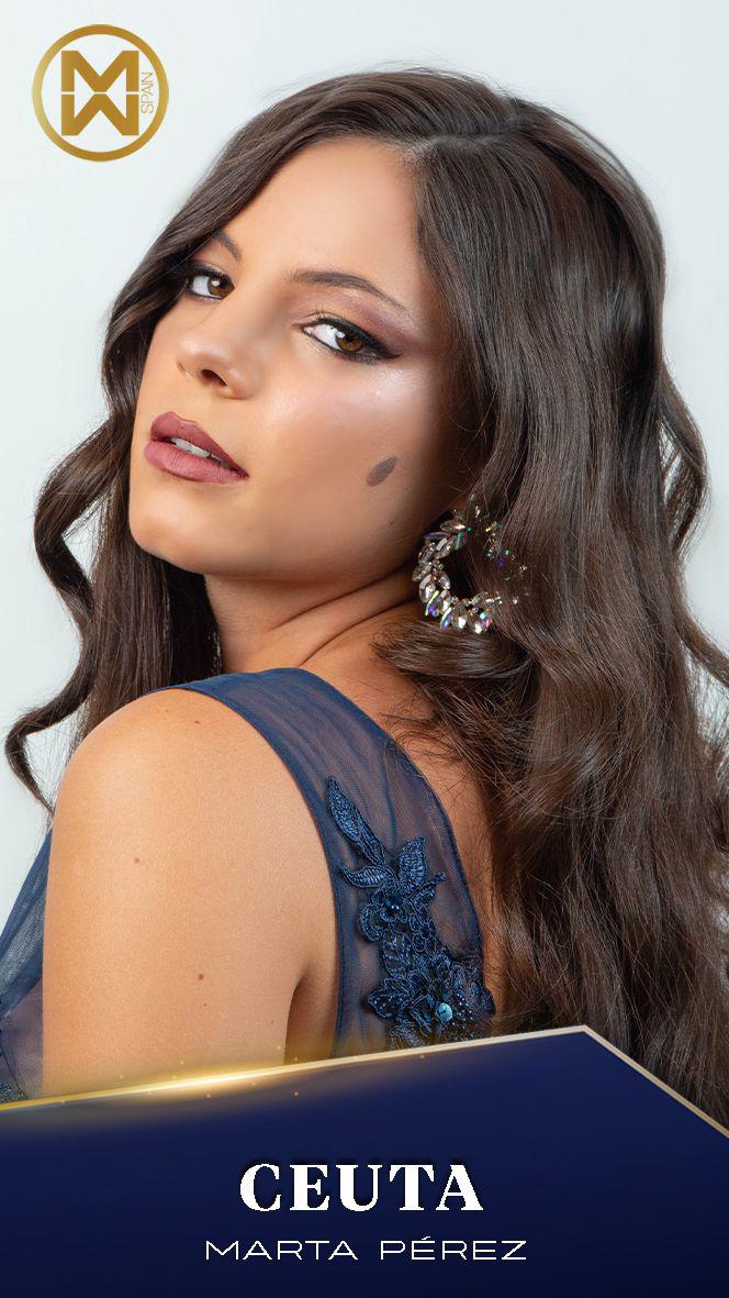 Foto oficial de Marta Pérez como candidata a Miss World Spain