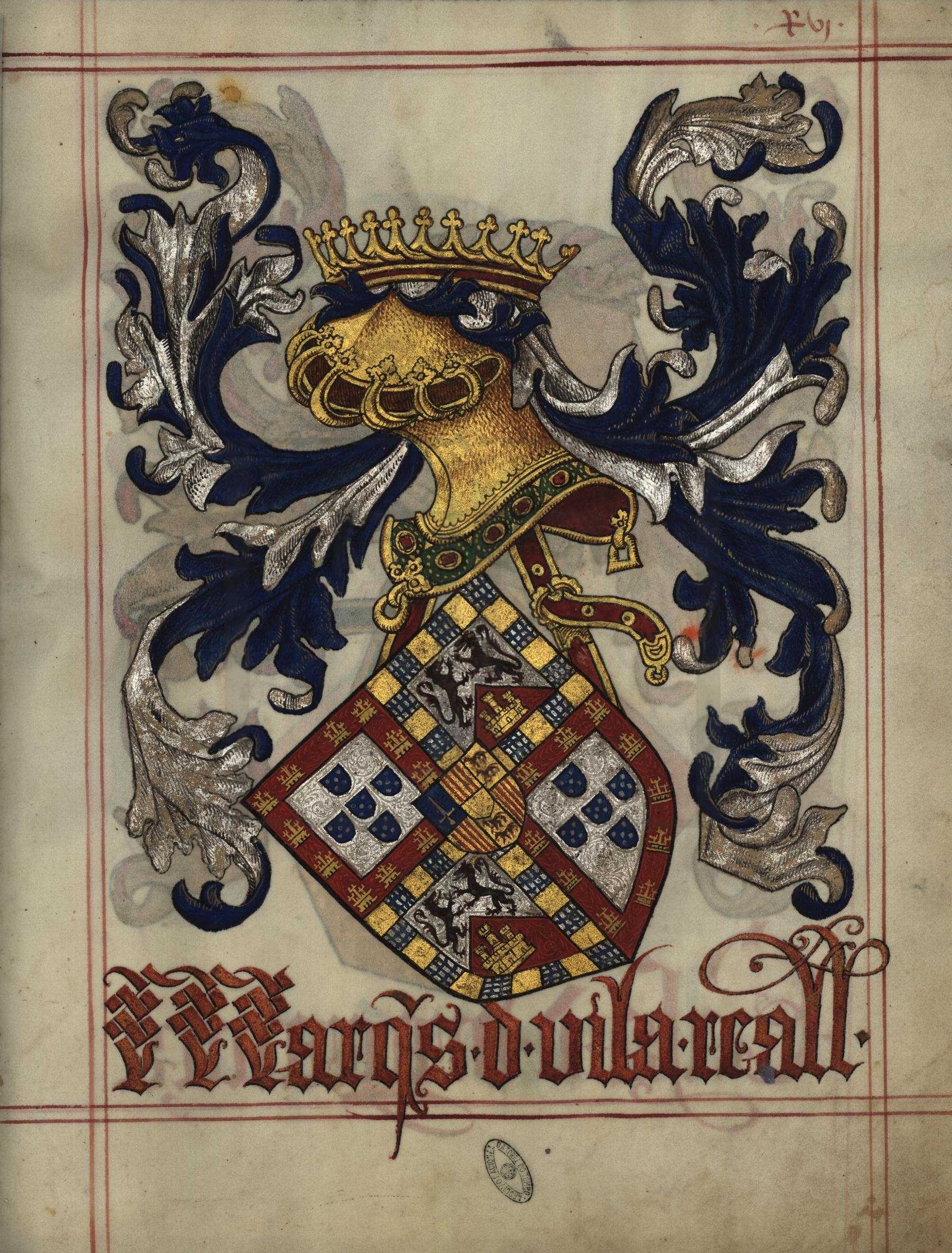 Fl-_46_Livro_do_Armeiro-Mor,_Marquês_de_Vila_Real