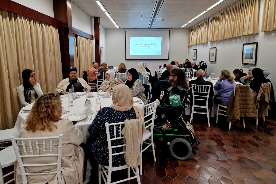ALCER ha organizado el taller nutricional para sus usuarios este jueves _ Laura Ortiz