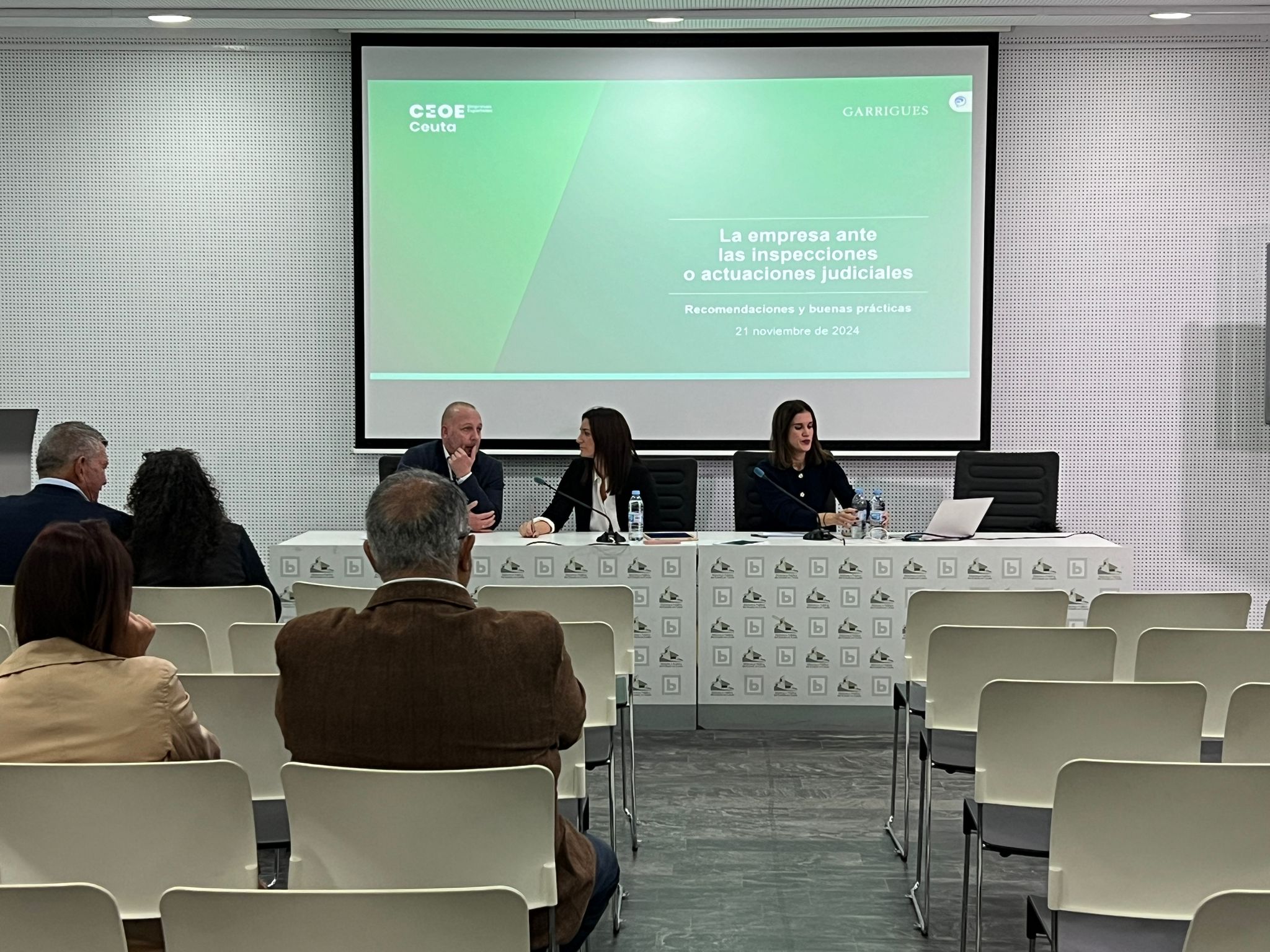 Jornada 'La empresa ante las inspecciones o actuaciones judiciales'