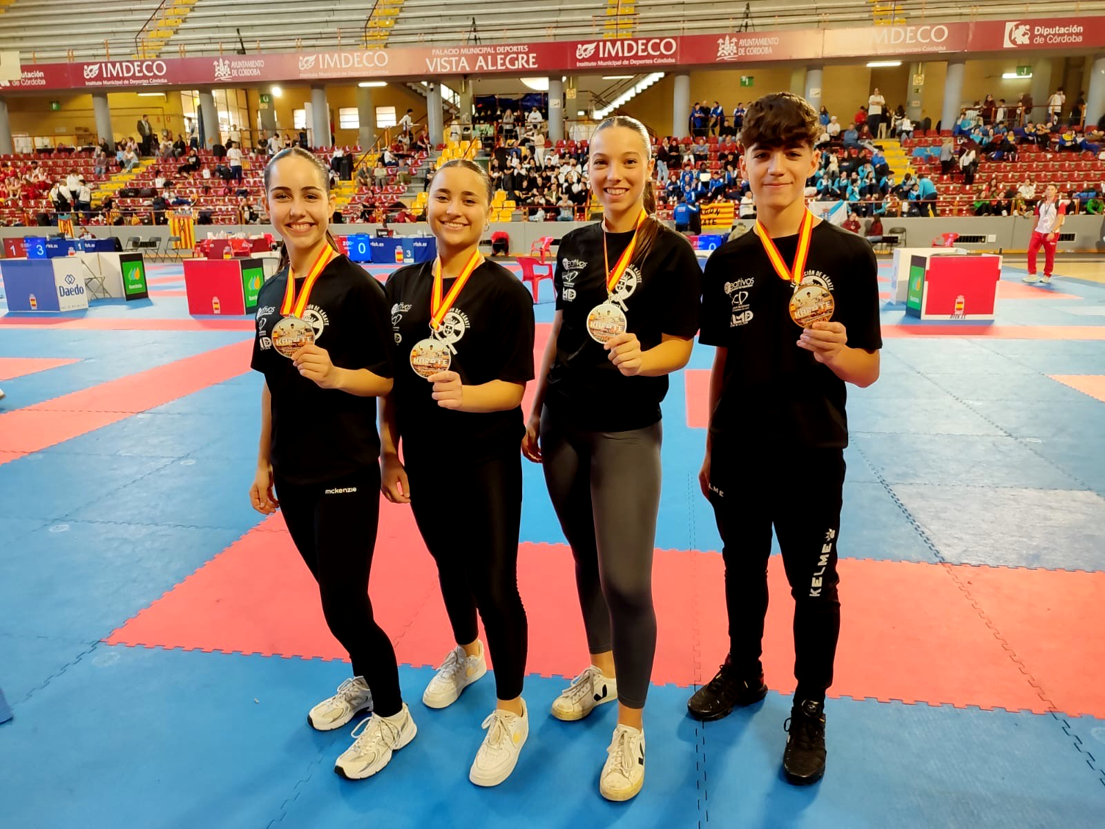 Lluvia de medallas para el kárate de Ceuta en el Campeonato de España Cadete y Junior