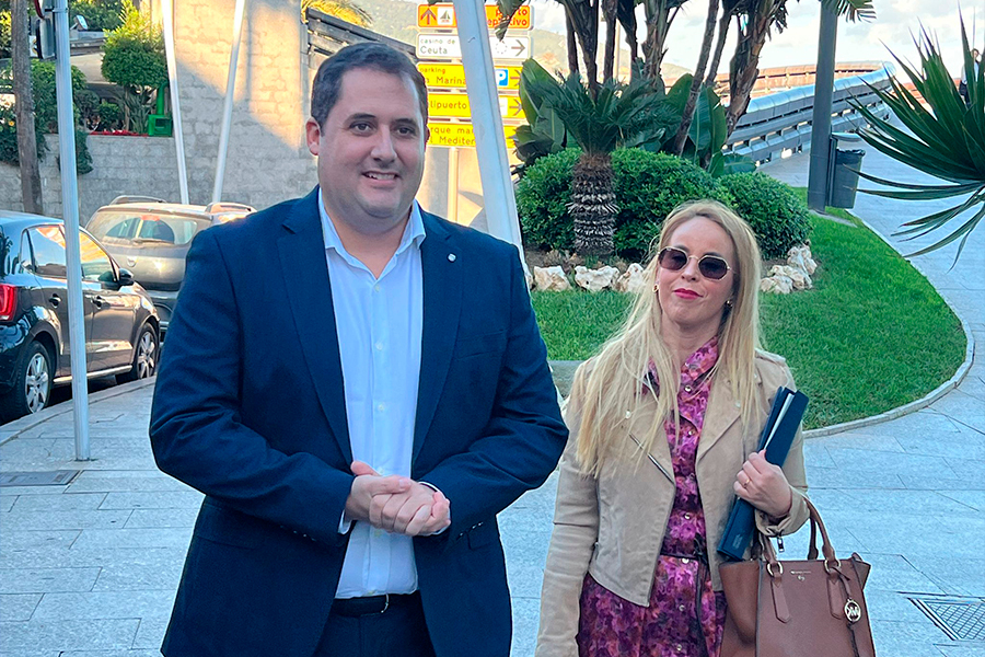 Inauguración de los pictogramas de las señalética de accesibilidad