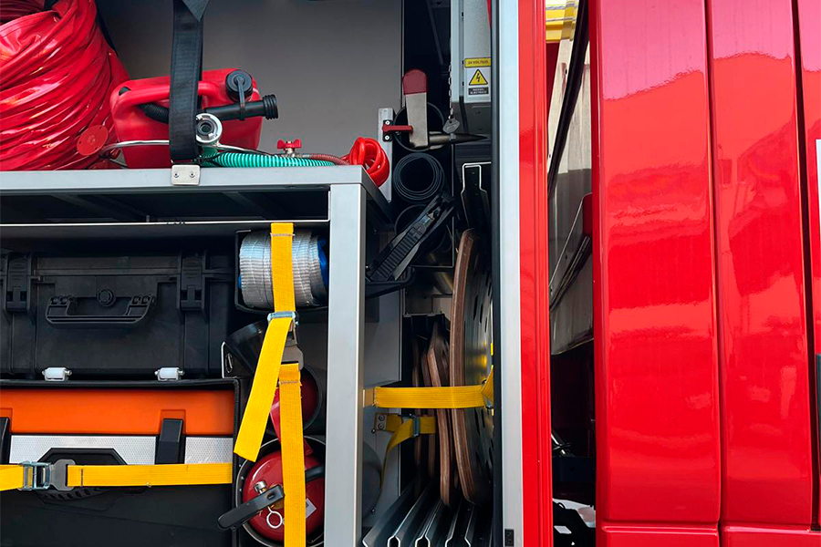 Nuevos camiones de bomberos