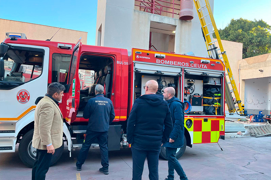 Nuevos camiones de bomberos