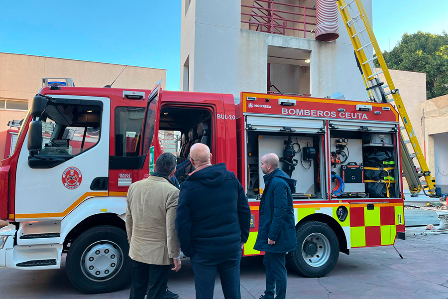 Nuevos camiones de bomberos
