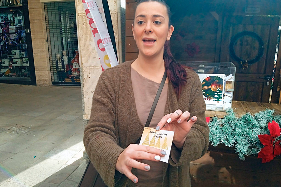 Sorteo del 2º premio del Árbol de los Deseos