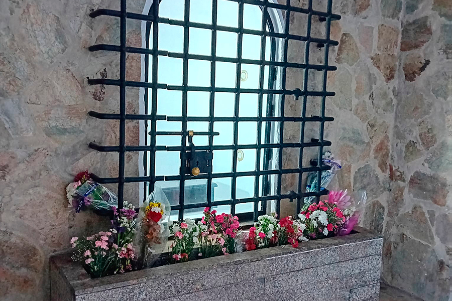 Hornacina del Puente del Cristo, reparada