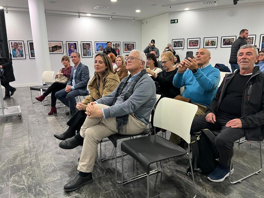 Inauguración de la exposición La mirada Insumisa de Pepe Díez / Daniel Hernández