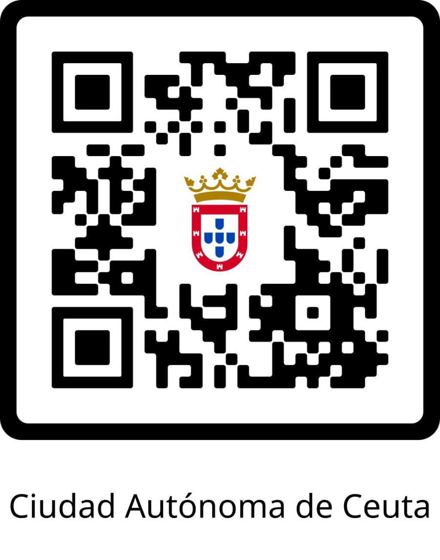Escanea este código QR para acceder al nuevo canal de comunicación de la Ciudad Autónoma