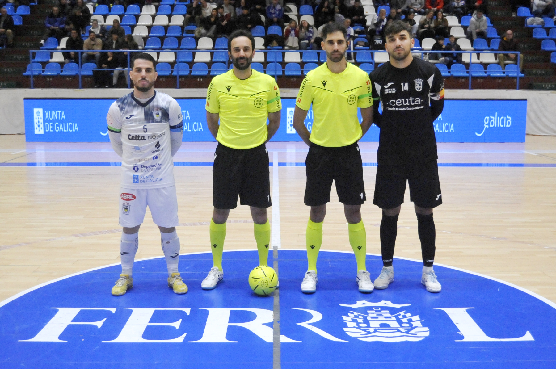 Encuentro entre el O Parrulo Ferrol y la UA Ceutí