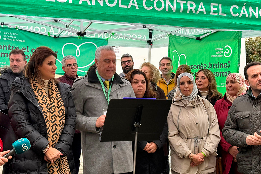 Acto del Día de la Lucha contra el cáncer