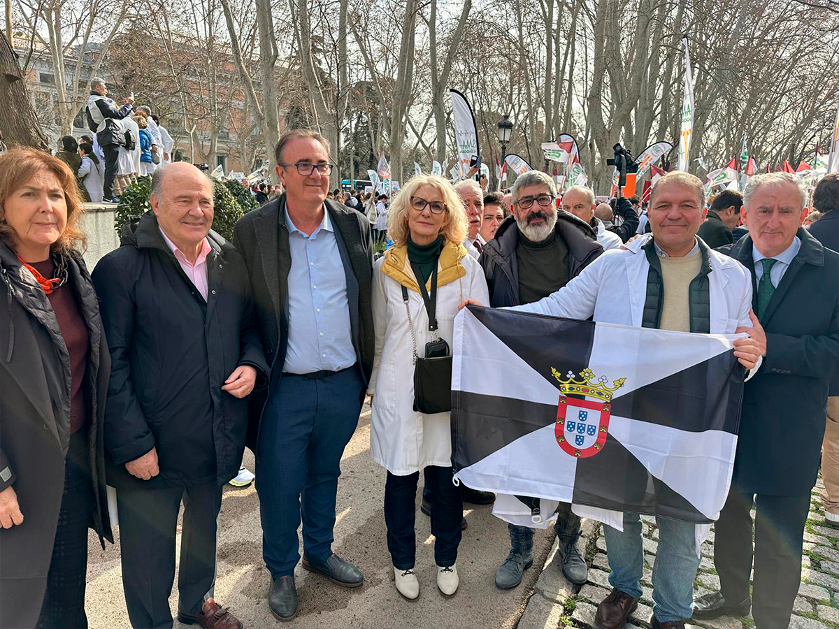 Concentración médica en Madrid