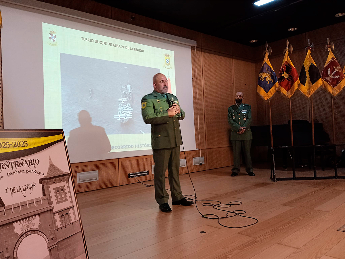 Conferencia por el Centenario del Tercio Duque de Alba - César Martín
