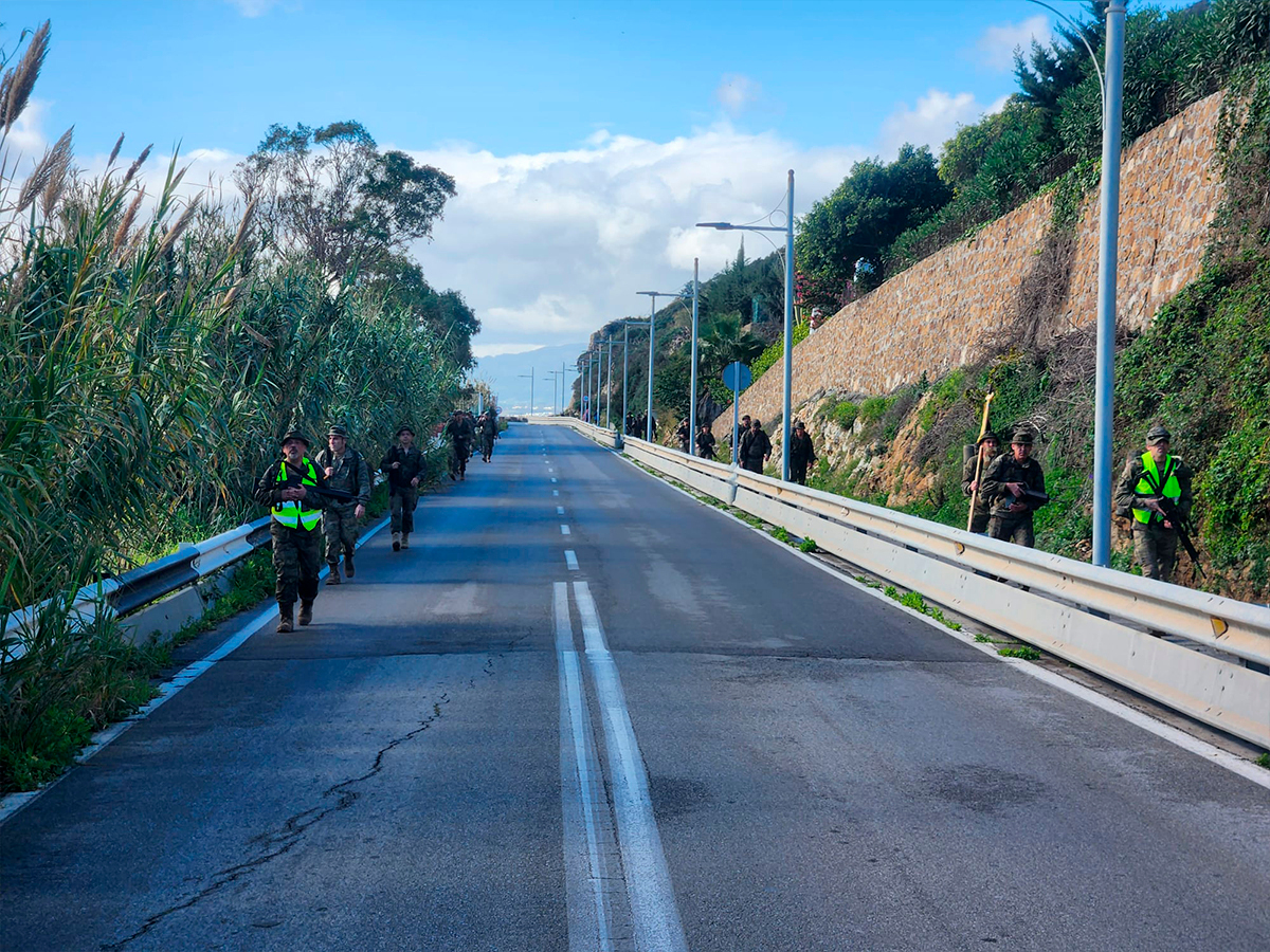 Despliegue del Grupo Táctico Ceuta