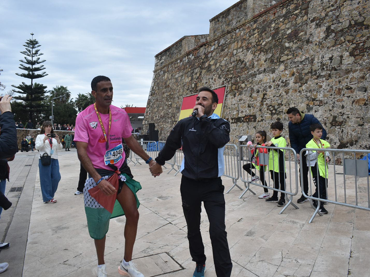 Mohamed Abdeselam 'Bily'  el gran triunfador de los 20K / Rafa Báez