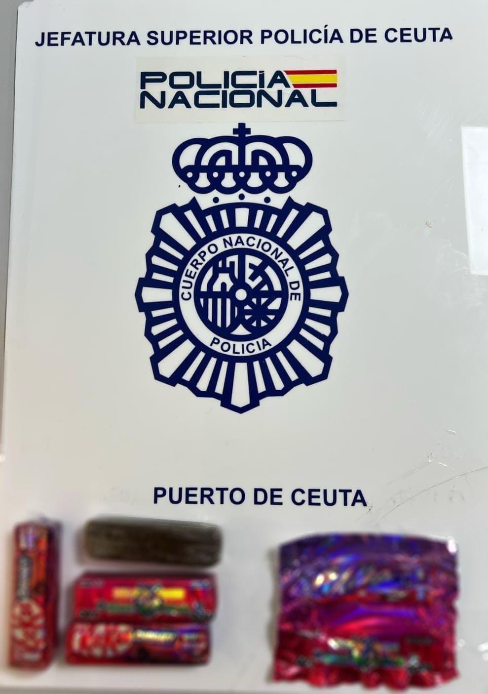 Droga aprehendida en el puerto