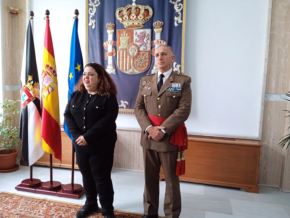 Despedida en la Delegación del Gobierno del comandante general, Marcos Llago / César Martín